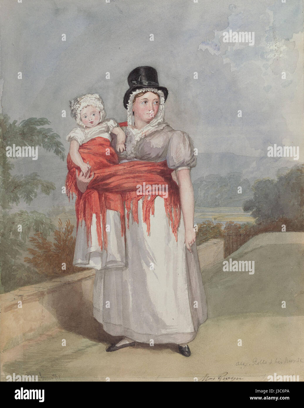 DV271 Mrs Gwyn Foto Stock