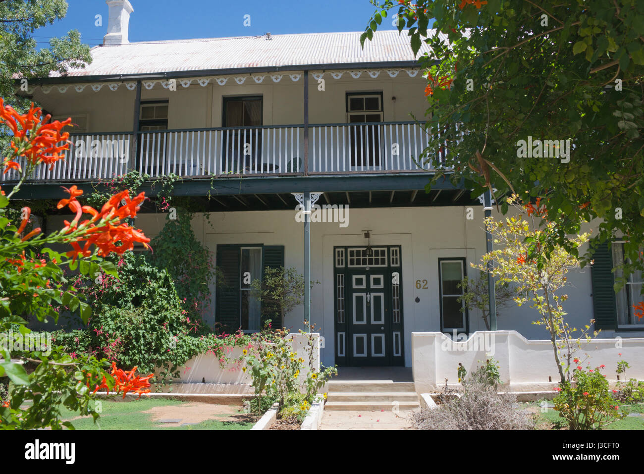 Vecchia casa vittoriana Graaff Reinet Eastern Cape Sud Africa Foto Stock