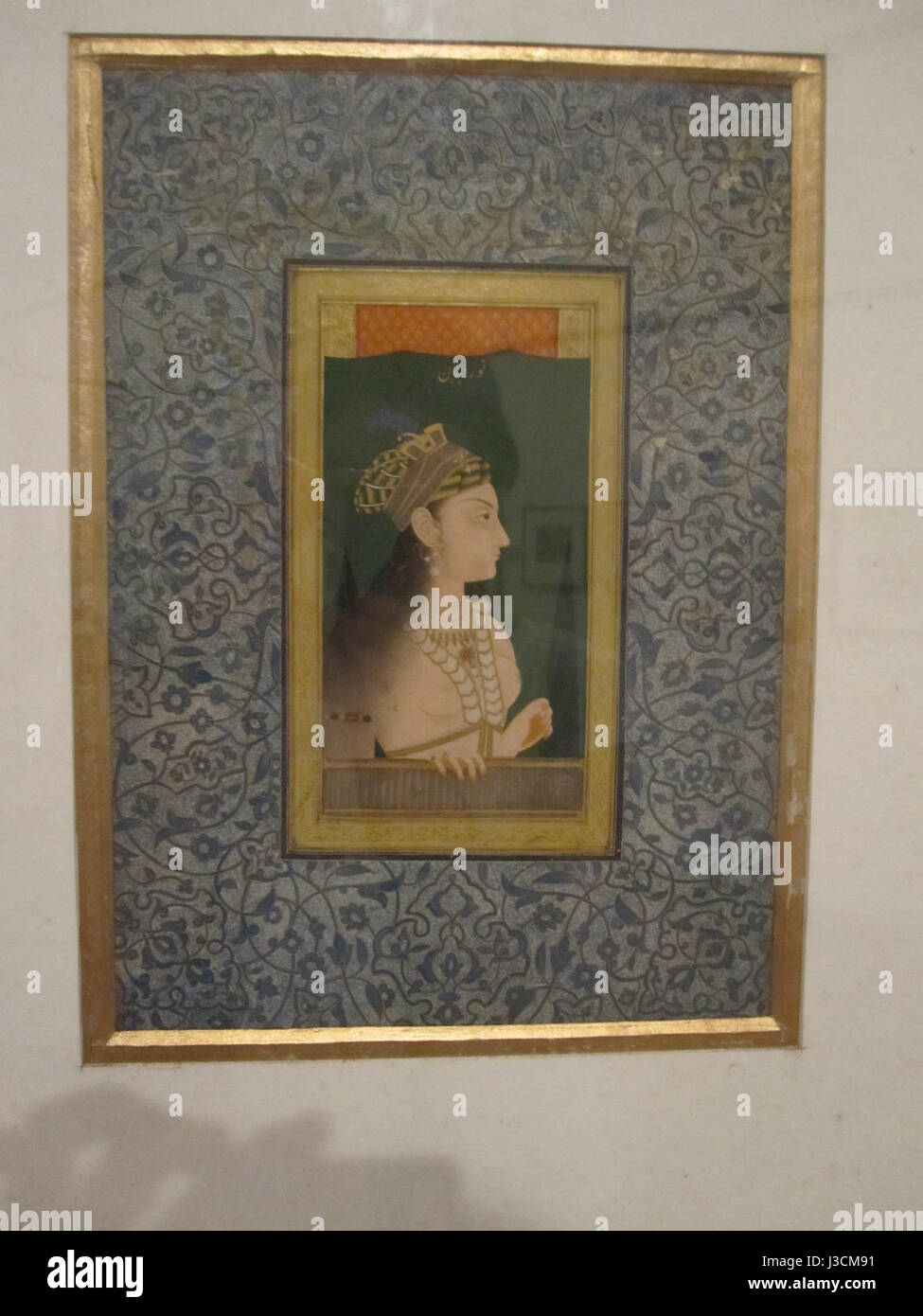 L'imperatrice Nurjahan era la potente moglie dell'imperatore Jahangir e una delle donne più influenti dell'India moghul. Ha svolto un ruolo chiave nella politica e nella cultura, e la sua eredità dura nella storia indiana. Foto Stock