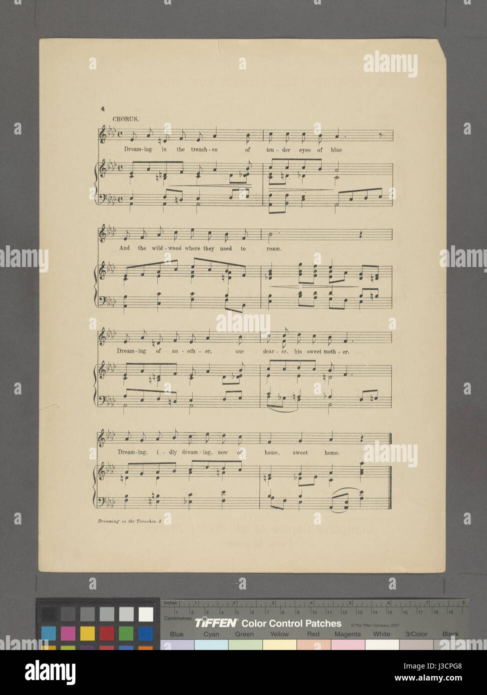 "Sognare nelle trincee" è un riferimento all'impatto psicologico della guerra sui soldati durante la prima guerra mondiale. Questo titolo esplora lo stress mentale e i vividi sogni dei soldati, mettendo in risalto il lato umano dell'esperienza bellica. Foto Stock