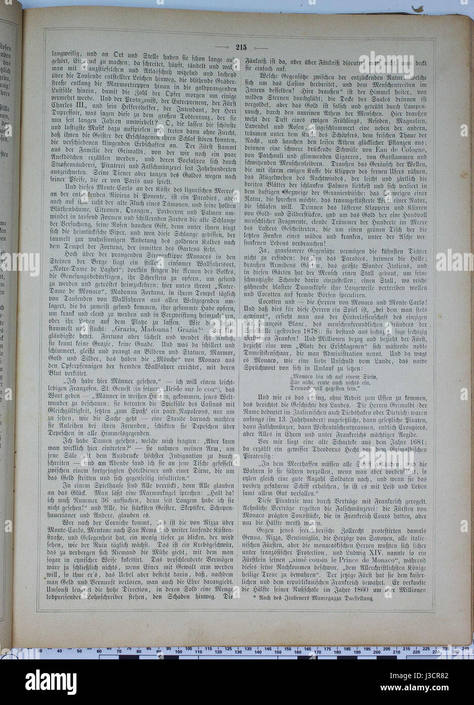 Die Gartenlaube (1884) 215 è stato un numero di pubblicazione di una rivista tedesca, Die Gartenlaube, dal 1884. La rivista presentava vari articoli sulla letteratura, la cultura e gli eventi attuali, riflettendo il clima sociale e intellettuale della Germania del XIX secolo. Foto Stock