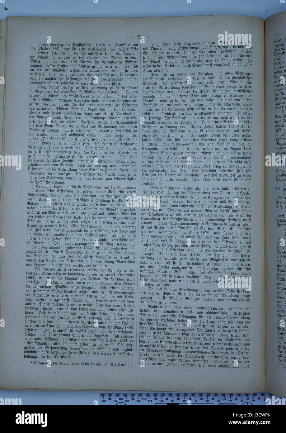 Un articolo o un'illustrazione dell'edizione 1893 di "Die Gartenlaube", una popolare rivista tedesca nota per il suo contenuto culturale e letterario. Foto Stock