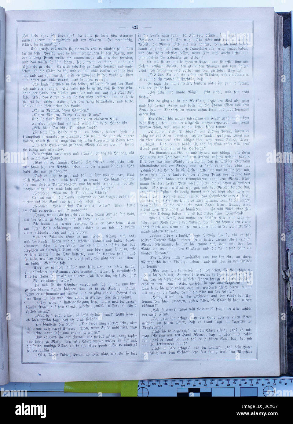 *Die Gartenlaube* (1868) era una rivista tedesca popolare che presentava vari articoli sulla cultura, la società e le arti Fu una pubblicazione influente durante il suo tempo, fornendo approfondimenti sulla società europea, la cultura e le arti Foto Stock