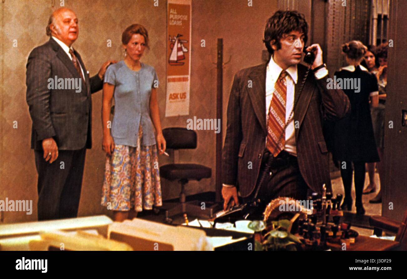 Cane giorno pomeriggio Anno: 1975 USA Direttore: Sidney Lumet Al Pacino Foto Stock