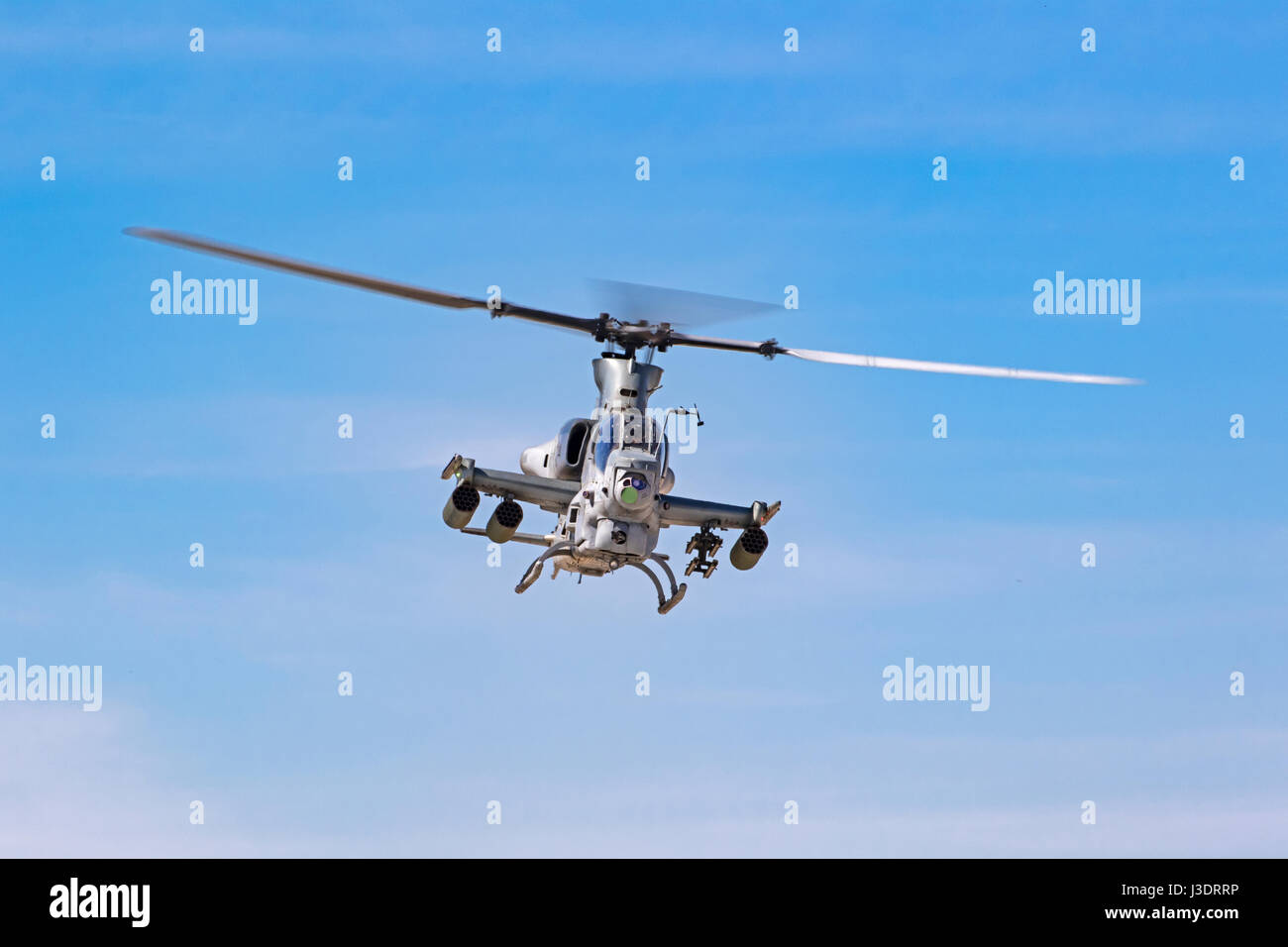 Elicottero Bell AH-1Z Super Cobra battenti a 2017 Yuma Air Show Foto Stock