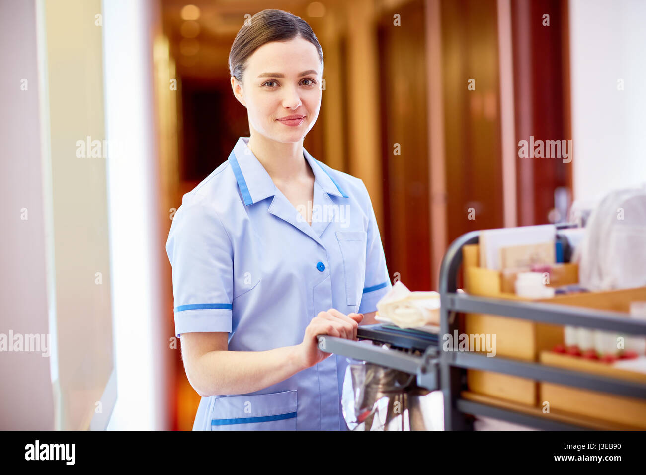 Servizio Hotel Foto Stock