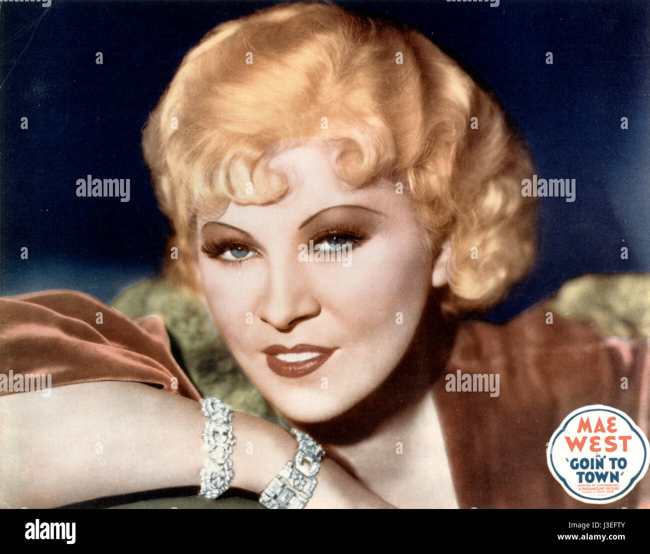 Goin' in città Anno: 1935 USA Mae West Direttore: Alexander Hall Foto Stock