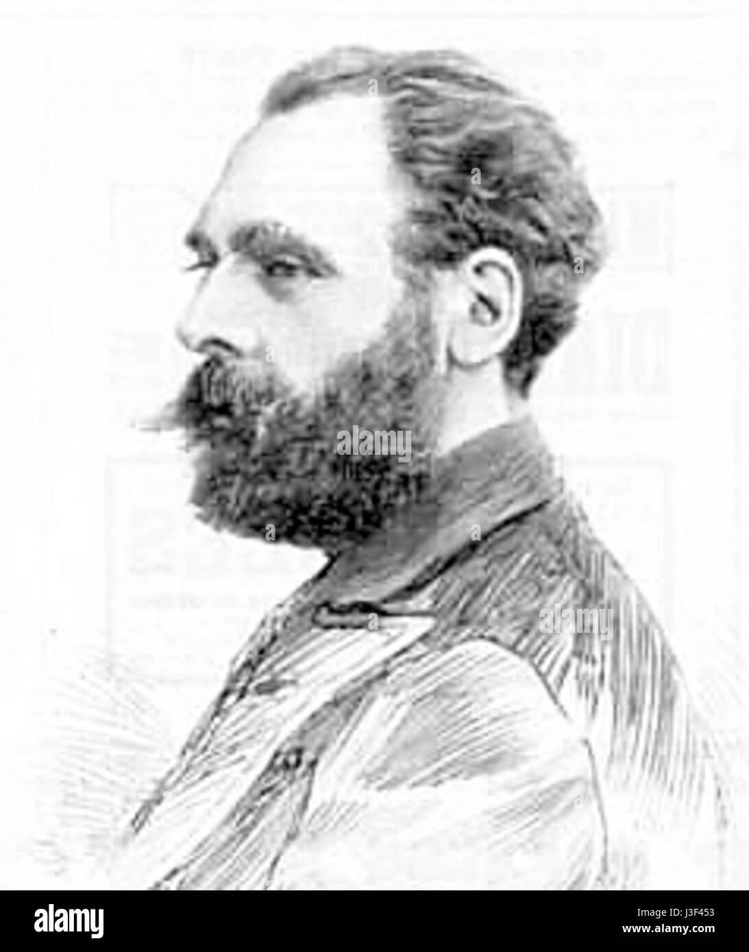 Ferdinand Poise, un artista della fine del XIX secolo, è noto per i suoi contributi all'arte visiva negli anni '1800 Questa specifica opera, datata 1892, cattura lo stile e le influenze artistiche del periodo. Foto Stock
