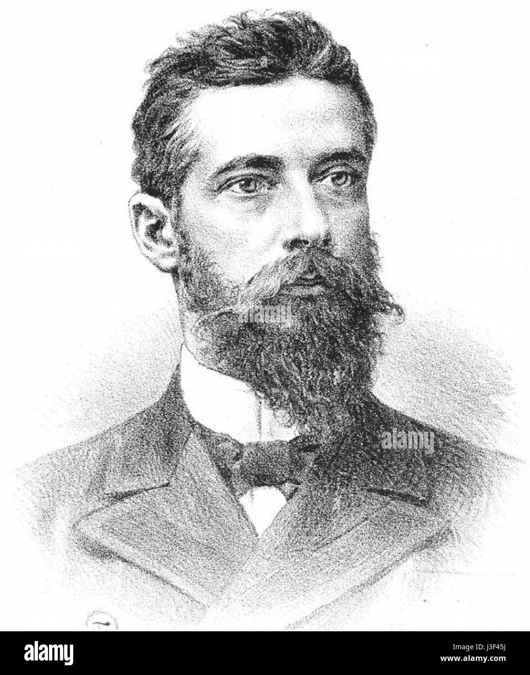 Federico Puga Borne era una figura notevole, probabilmente legata a successi storici, culturali o scientifici, con ulteriori dettagli che lo collegavano potenzialmente a contributi specifici nel suo campo. Foto Stock