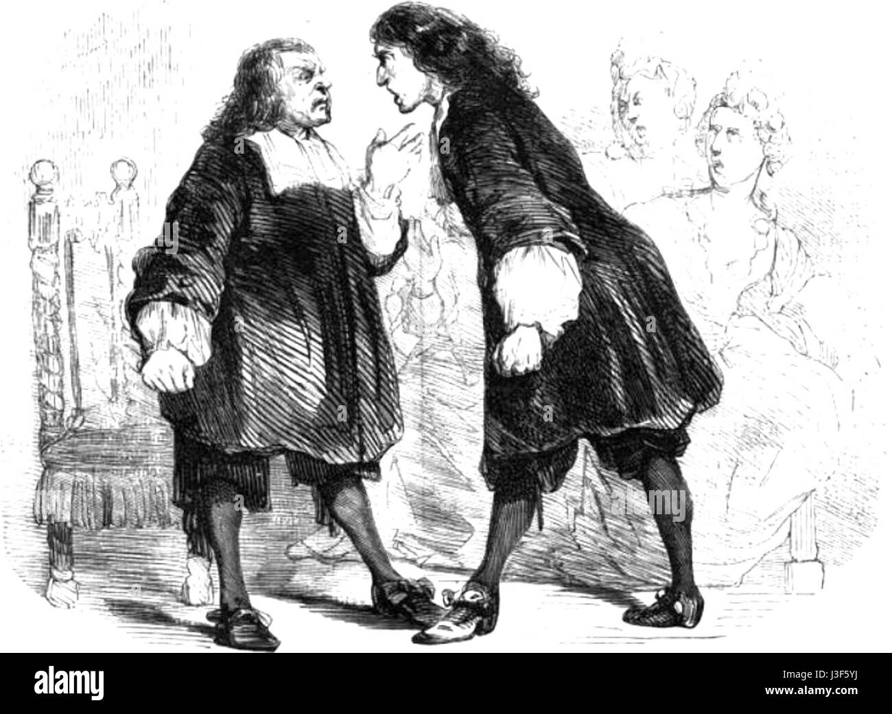 Femmes savantes Moliere Foto Stock