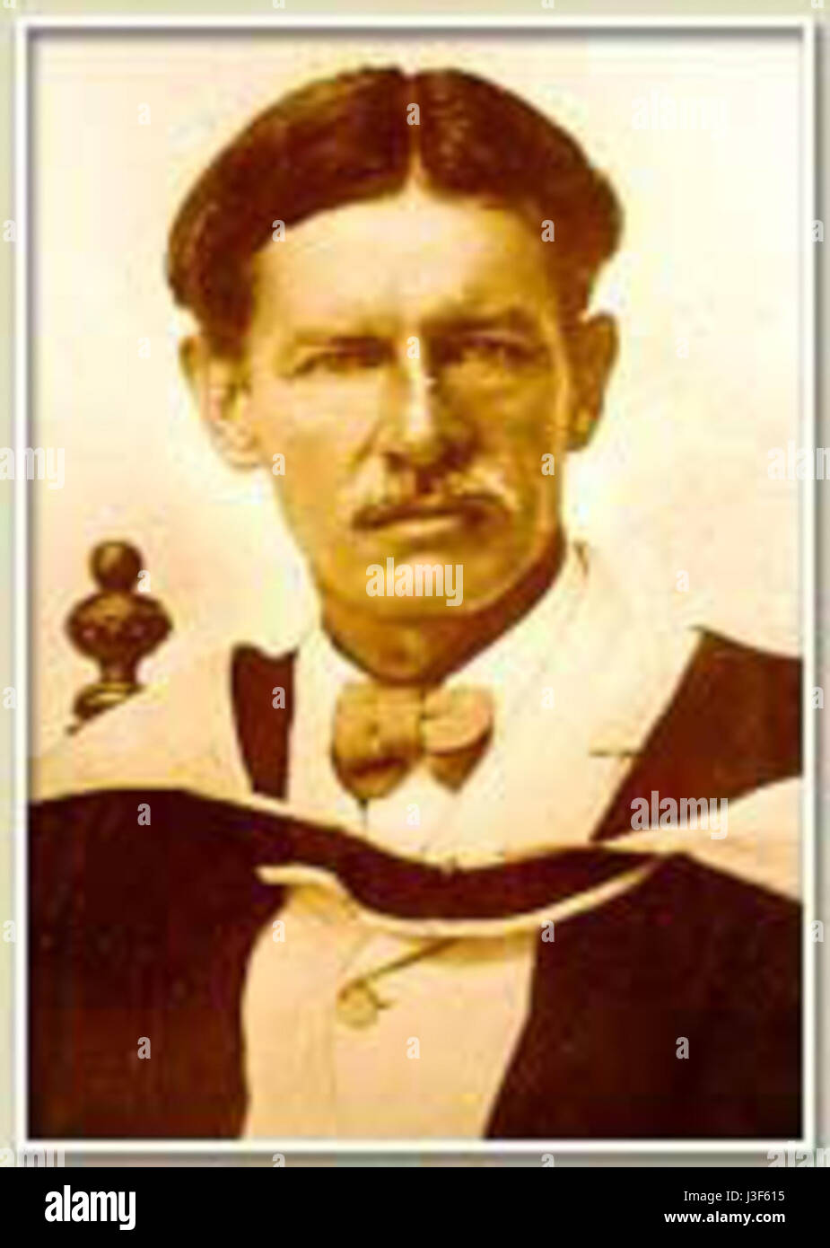 FL Woodward è probabilmente una figura storica, probabilmente associata alle arti, all'educazione o a una figura pubblica della fine del XIX o dell'inizio del XX secolo. Ulteriori informazioni fornirebbero un contesto più ampio. Foto Stock