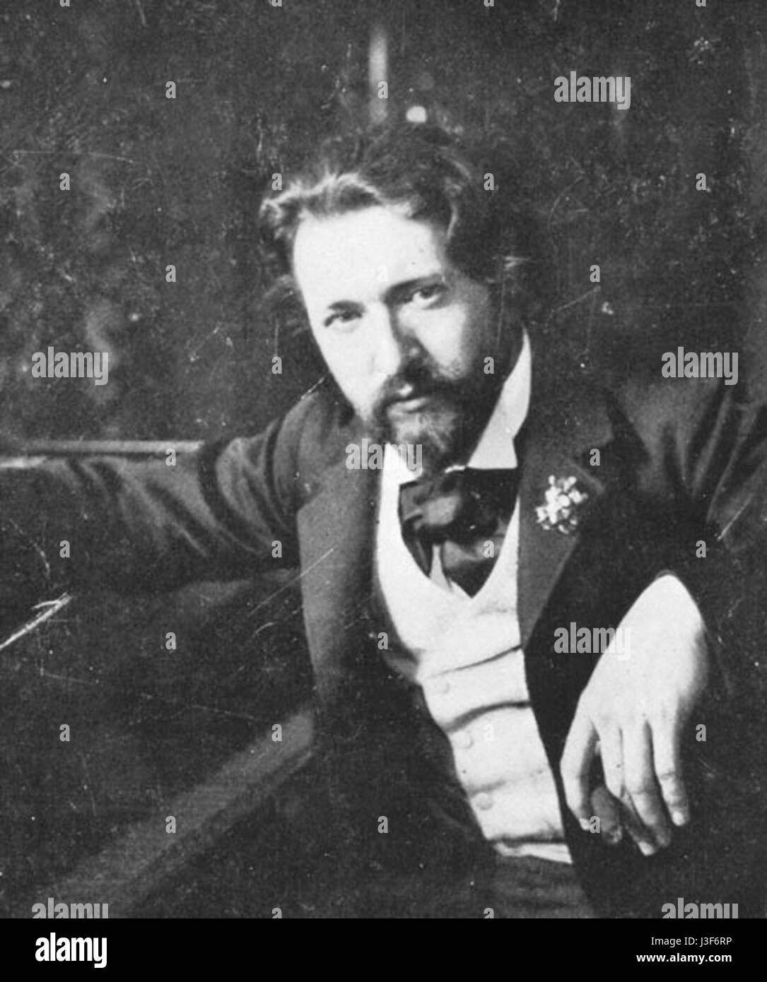 Ferruccio Busoni è stato un compositore, pianista e direttore d'orchestra italiano noto per i suoi contributi alla musica classica e le sue composizioni innovative, in particolare nel campo della musica per pianoforte e dell'orchestrazione. Foto Stock