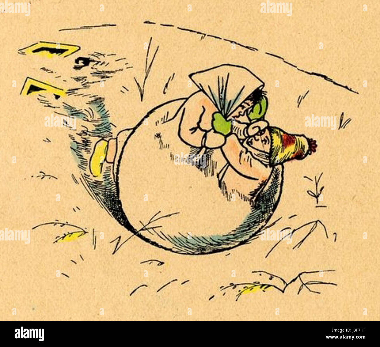 "Folgen der Zwietracht" (le conseguenze di Discord) è un'opera tedesca, probabilmente un'illustrazione o una narrazione, incentrata sulle conseguenze sociali o politiche della divisione e del conflitto, con temi significativi di riconciliazione. Foto Stock