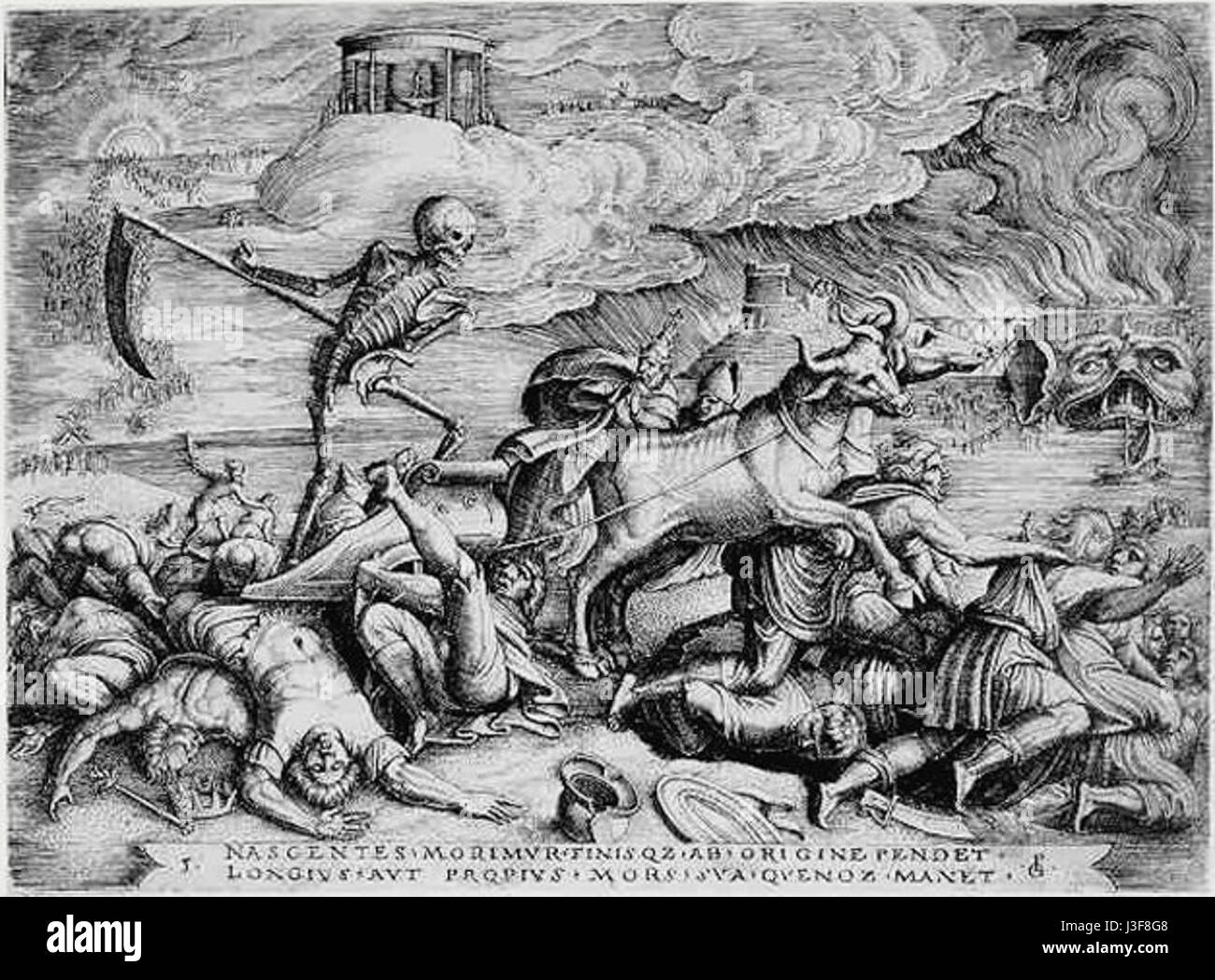 Georg Pencz è stato un artista rinascimentale tedesco noto per le sue opere di incisione e incisione, contribuendo alle arti visive durante il XVI secolo. Foto Stock