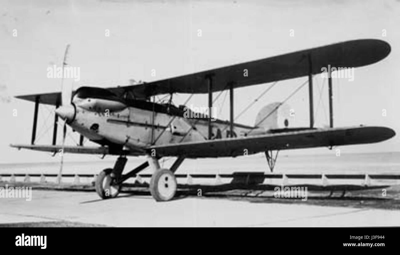 Il Fairey IIIF era un biplano di progettazione britannica utilizzato da varie forze aeree, tra cui Argentinaâ€™S, all'inizio del XX secolo. Noto per la sua versatilità nelle missioni di ricognizione e bombardamento, ha svolto un ruolo significativo nella storia dell'aviazione. Foto Stock