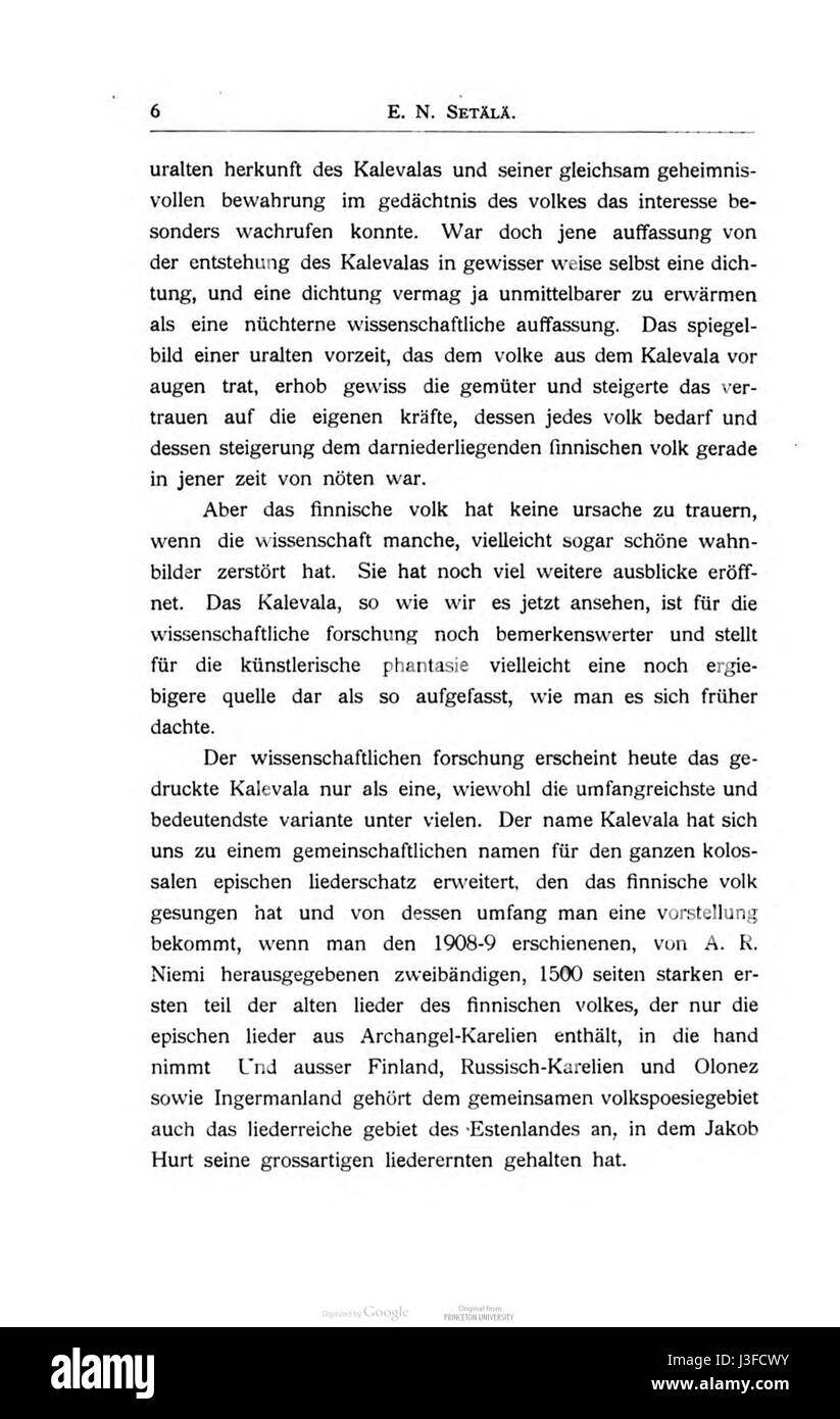 Finnisch ugrische Forschungen 10 006 Foto Stock