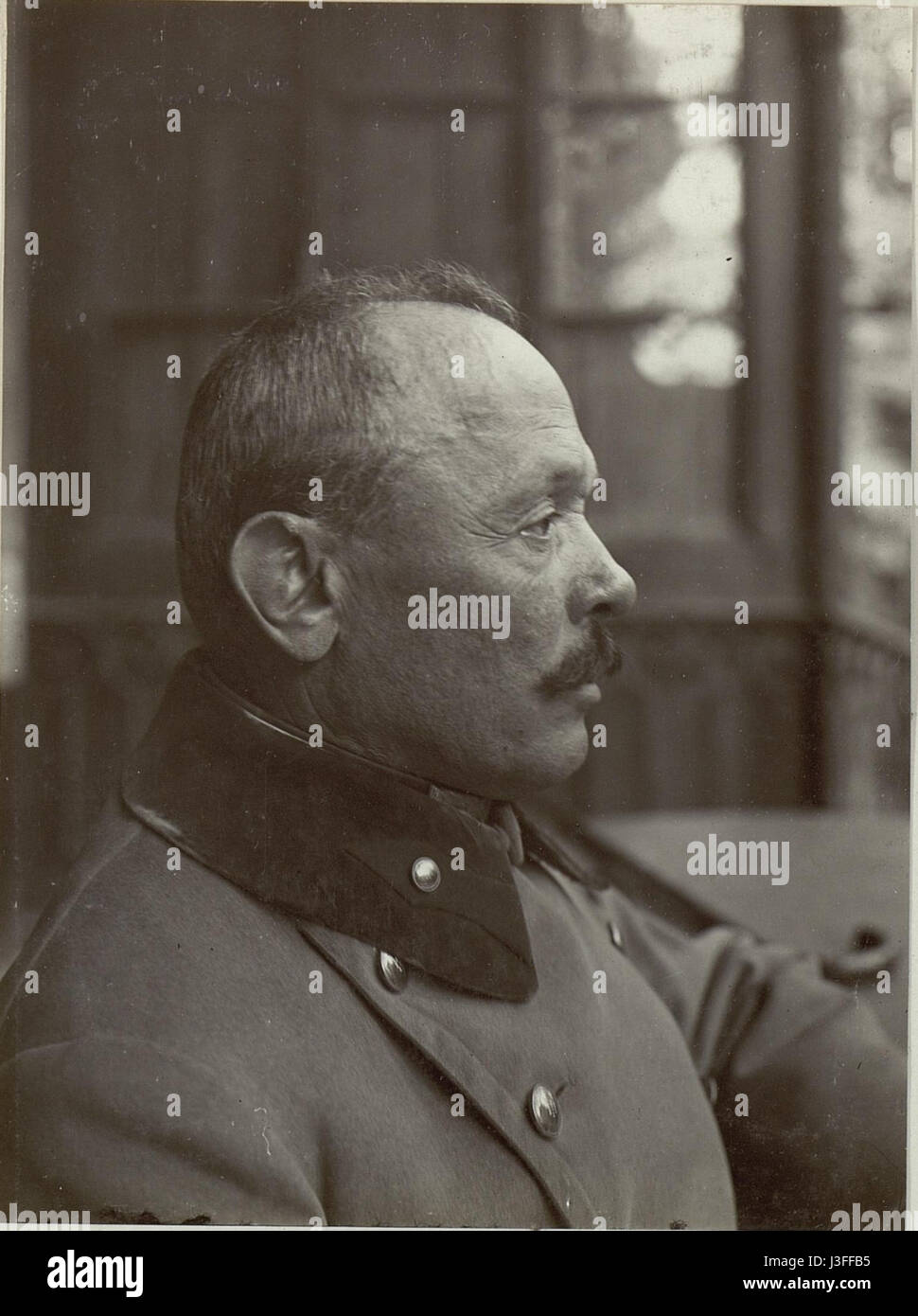 Questa fotografia cattura Feldmarschall Svetozar Boroevic von Bojna, un generale di spicco dell'esercito austro-ungarico durante la prima guerra mondiale. Comandò la V Armata ed era noto per la sua leadership in diverse battaglie chiave sul fronte orientale. Foto Stock