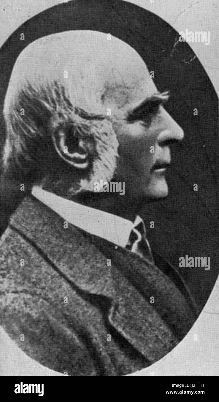 Francis Galton era un rinomato polemico inglese noto per il suo lavoro in vari campi tra cui psicologia, genetica, antropologia e statistica. È ricordato per la sua ricerca pionieristica nell'eugenetica e per i suoi contributi allo studio dell'ereditarietà. Foto Stock