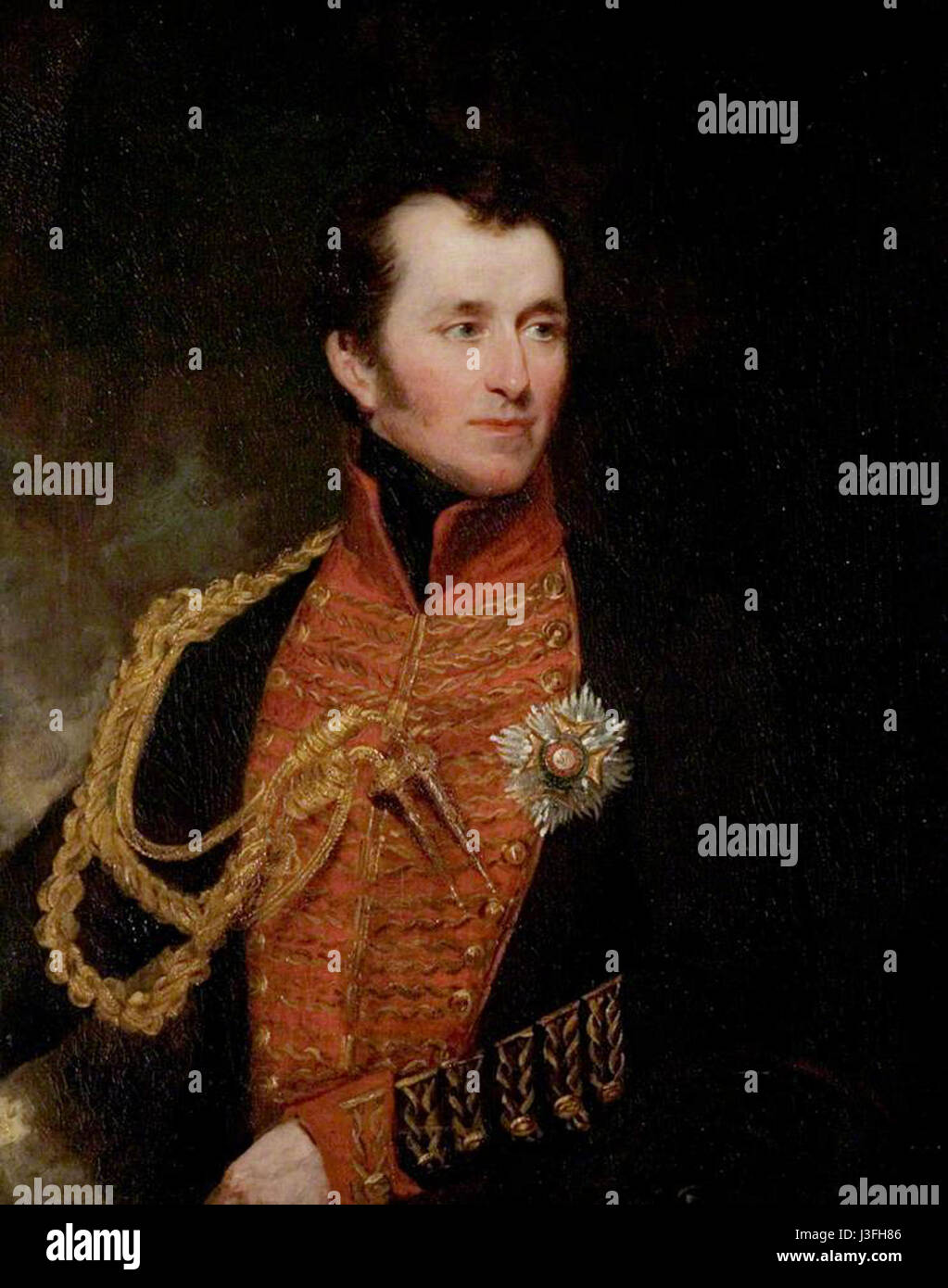 Il generale Sir William Henry Clinton (1738-1795) fu un ufficiale dell'esercito britannico che prestò servizio nella guerra di indipendenza americana. Ebbe comandi militari chiave e giocò un ruolo importante nella strategia militare britannica durante la guerra, in particolare nelle campagne meridionali. La carriera militare di Clinton includeva anche il servizio nei Caraibi e in India. Foto Stock