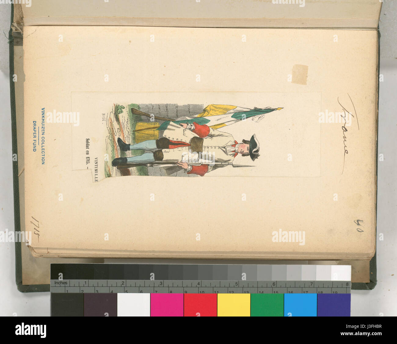 Questo periodo in Francia, dal 1700 al 1720, segna la fine del regno di Luigi XIV, il Re Sole. L'epoca fu caratterizzata dalla sua monarchia assoluta, dai progressi culturali e dai conflitti militari. L'ultima parte di questo periodo vide la Francia affrontare le conseguenze della guerra e della tensione economica. Foto Stock