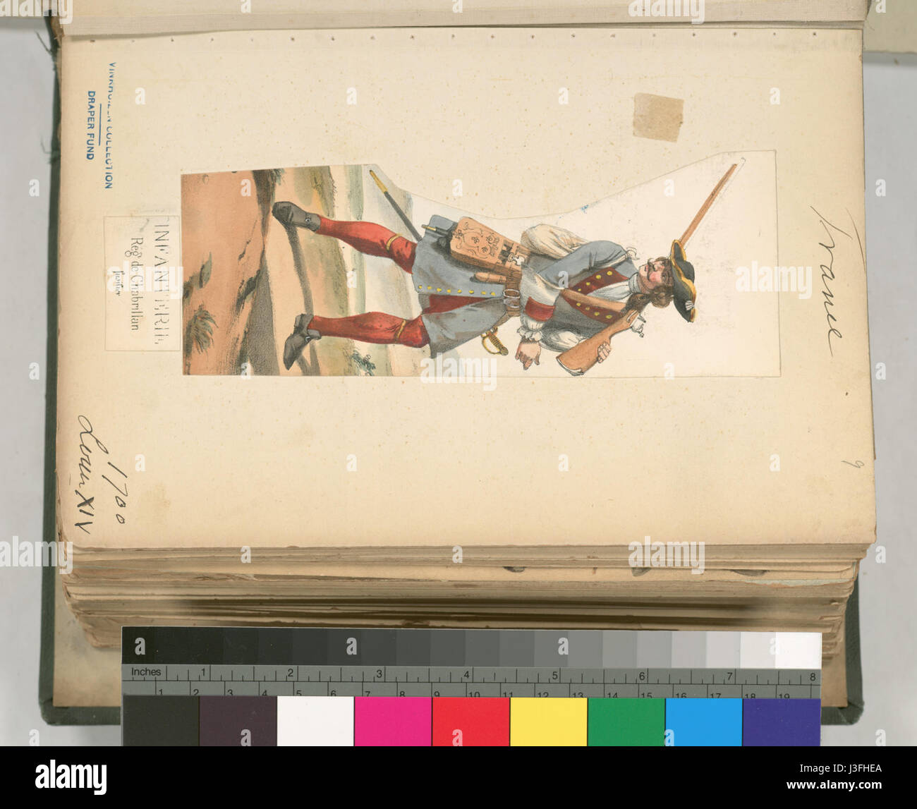 Francia, 1700 1720. Louis XIV (NYPL B14896507 1235684) Foto Stock