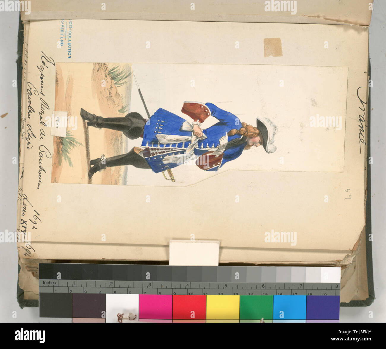 Francia, 1680 1700. Louis XIV (NYPL B14896507 1235646) Foto Stock