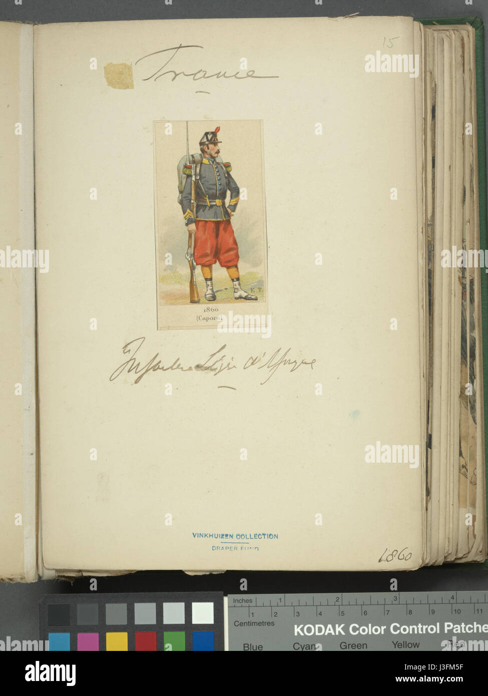 Questa immagine dalla Francia nel 1860 mette in evidenza aspetti storici del paese durante quel periodo, forse mostrando scene della sua vita sociale, politica o culturale, illustrando l'atmosfera della Francia prima del secondo Impero. Foto Stock