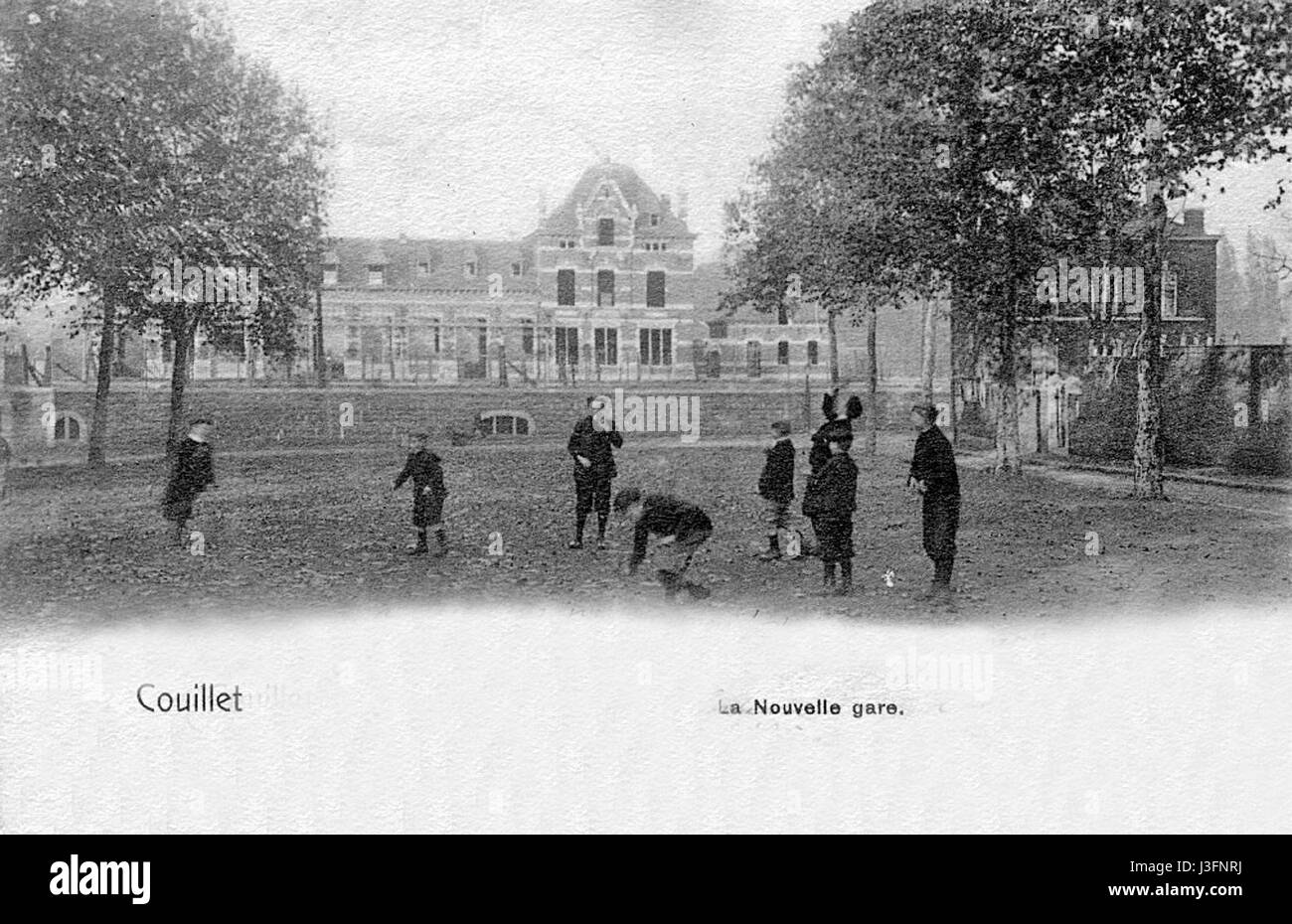 GareCouilletCenter1900A Foto Stock