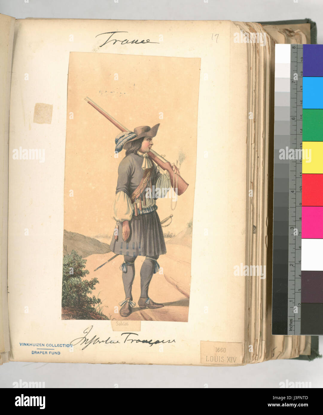 Francia, 1650 1678. Louis XIV (NYPL B14896507 1235543) Foto Stock