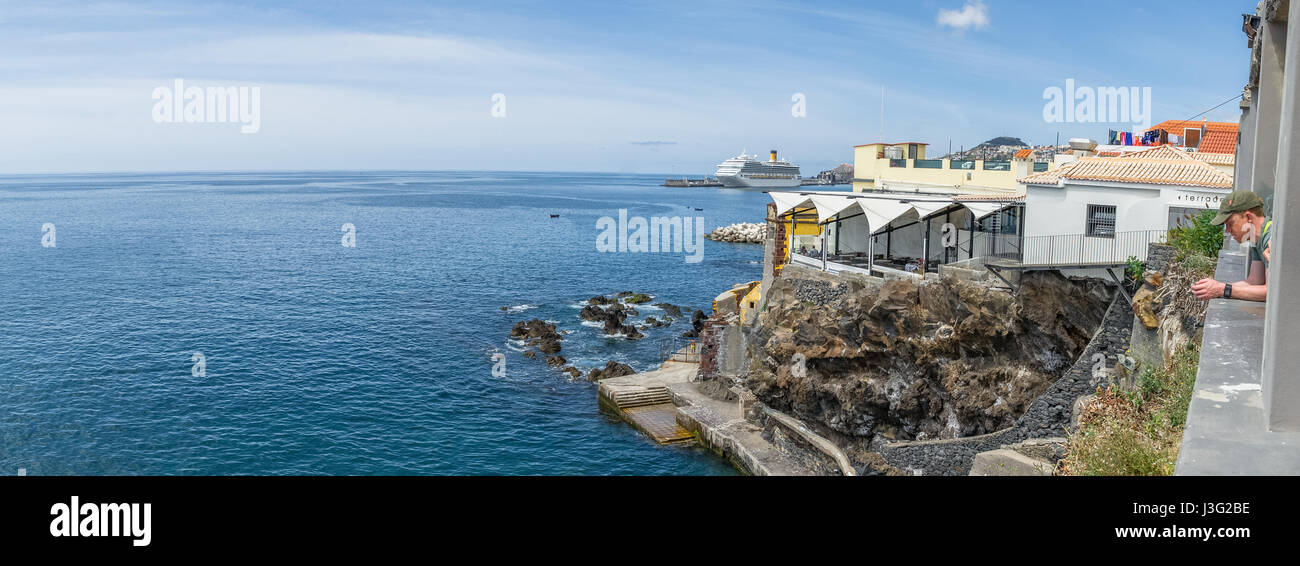 Riso, Risottoria del Mundo un ristorante costiero, Funchal, Madeira Foto Stock