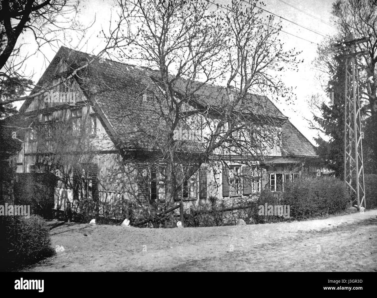 Geburtshaus von Charlotte Keyser Foto Stock