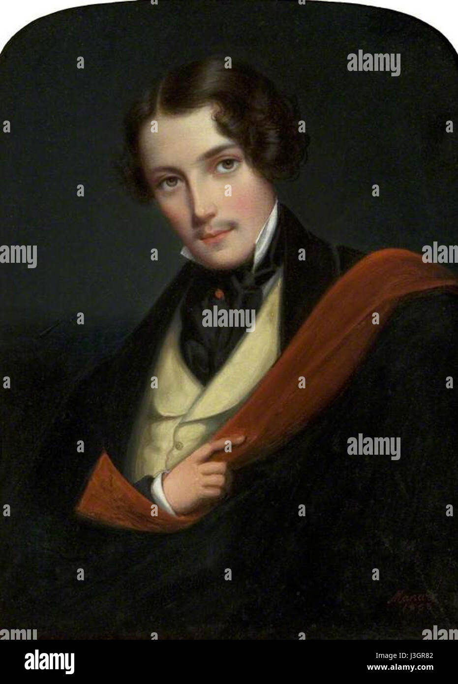 Frederick Richard Chichester era un nobile inglese e conte di Belfast, noto per i suoi contributi alla società britannica durante il suo mandato. La sua vita riflette il ruolo dell'aristocrazia britannica nel XIX secolo. Foto Stock