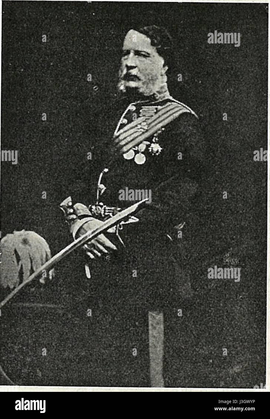 Il generale Sir h j warre Foto Stock