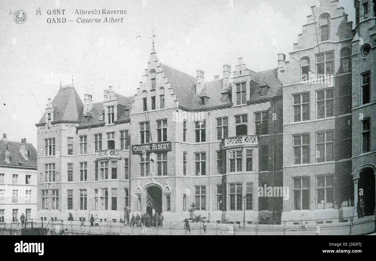 Le Seminarie di Gent, Belgio, durante gli anni '1920, erano una significativa istituzione di istruzione superiore e importanza culturale. Contribuì alla crescita accademica e intellettuale della regione durante questo periodo. Foto Stock