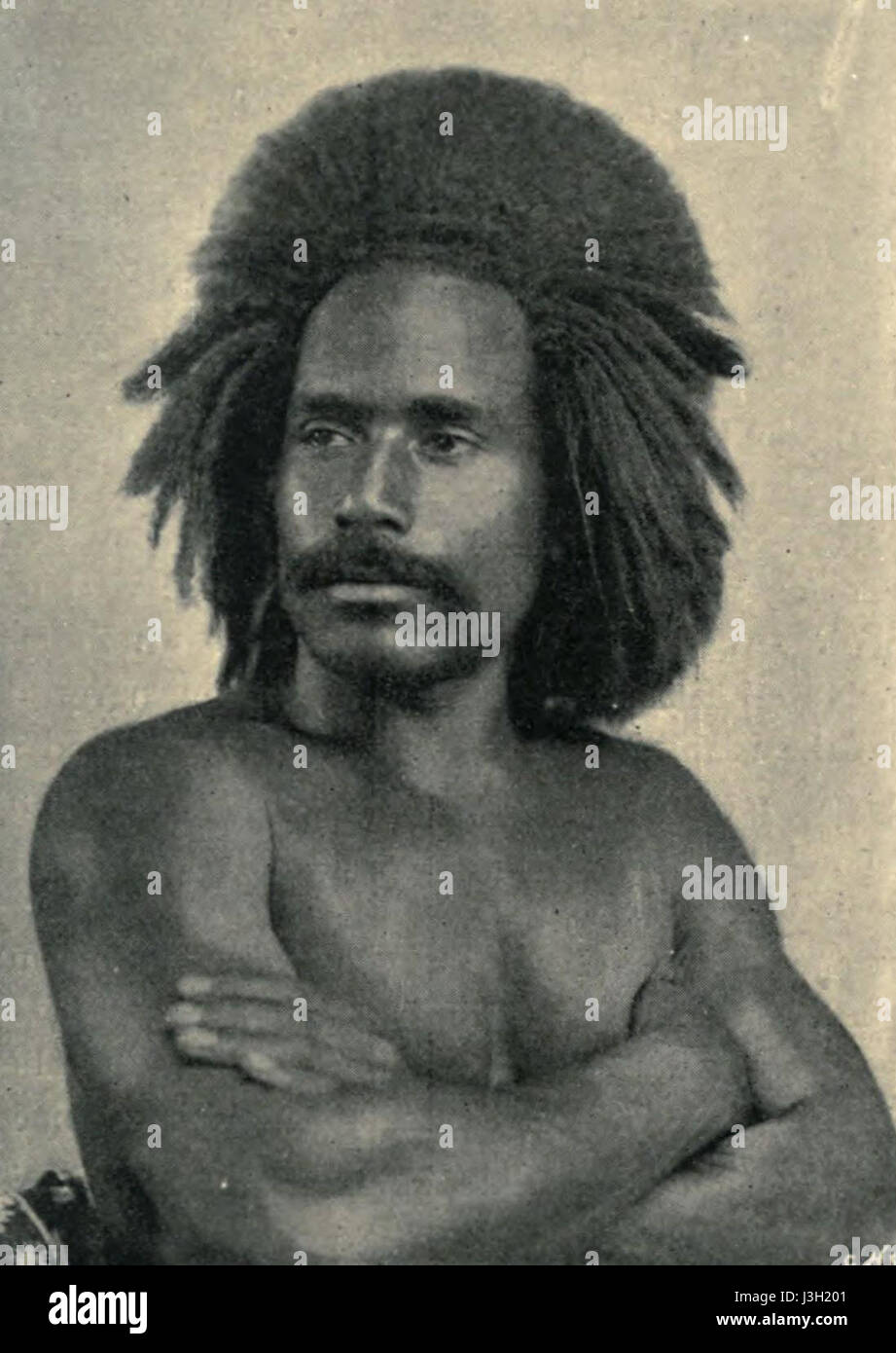 Capo Fijiano (1898) Foto Stock