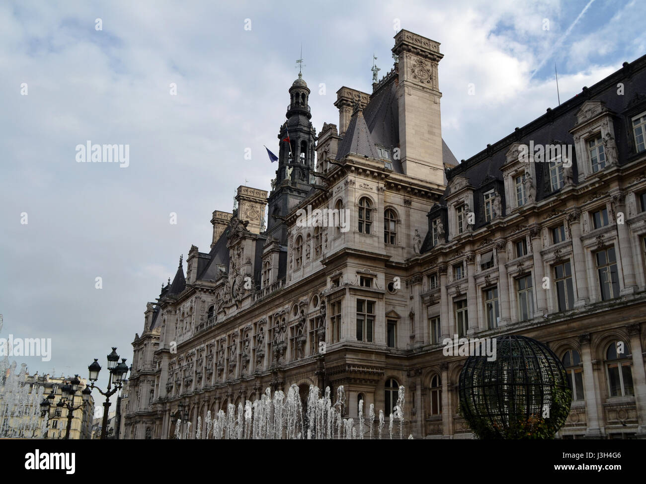 Hotel de la Ville di Parigi, Francia Foto Stock