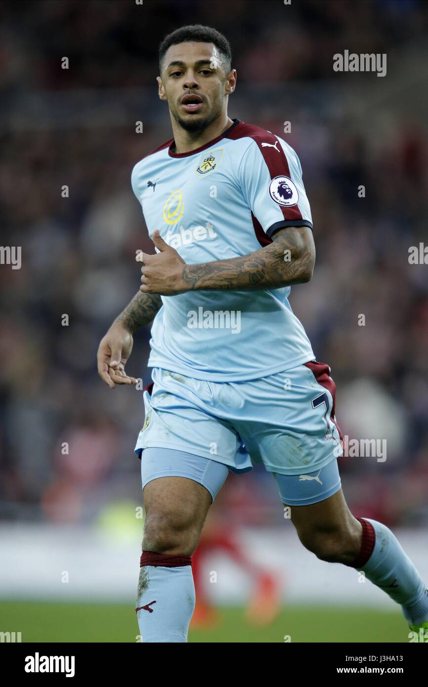 ANDRE GRIGIO BURNLEY 2017 Foto Stock