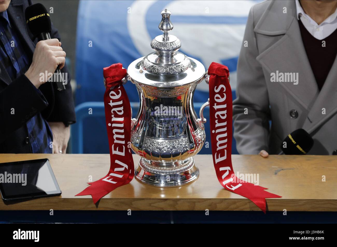 La Emirates FA CUP HUDDERSFIELD TOWN V MANCHESTER JOHN SMITH'S STADIUM HUDDERSFIELD INGHILTERRA 18 Febbraio 2017 Foto Stock