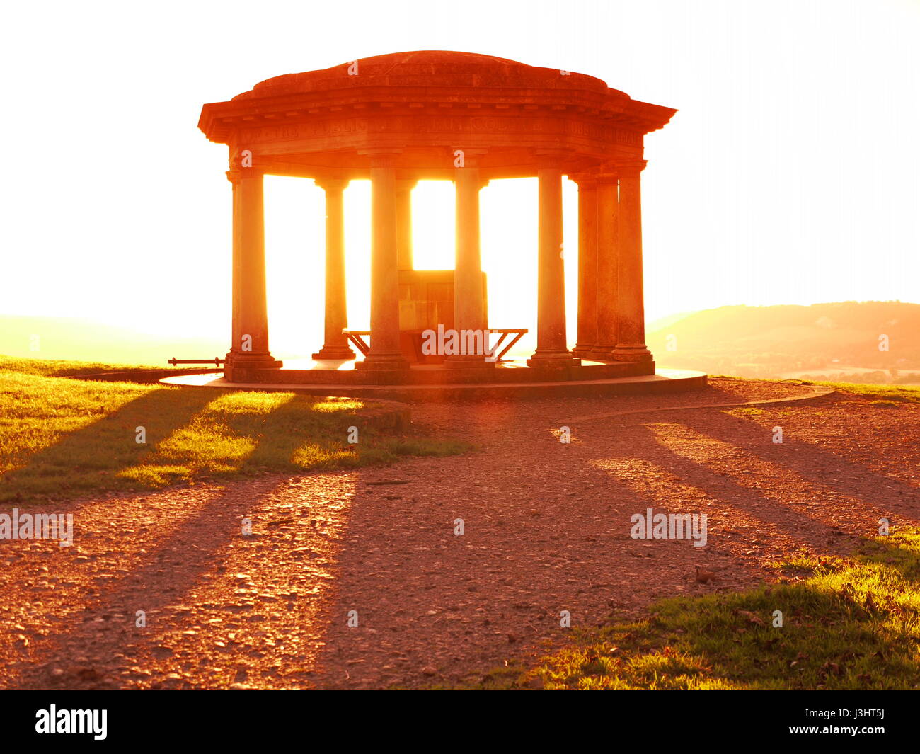 Inglis Memorial, Colley Hill Surrey, Reigate, Surrey. Inghilterra, Regno Unito. Foto Stock