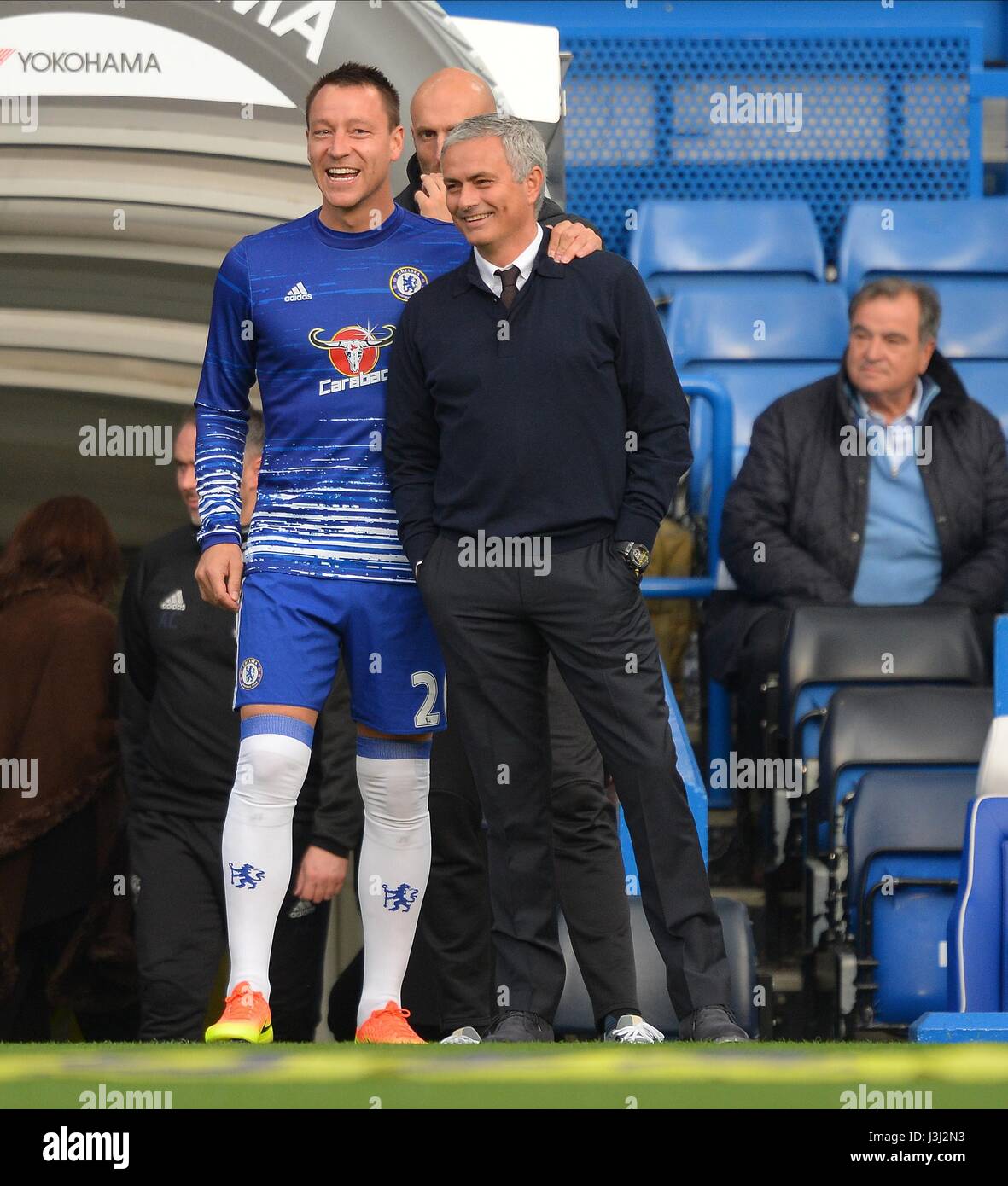 Il MANCHESTER UNITED MANAGER JOSE CHELSEA V MANCHESTER UNITED Stadio Stamford Bridge London Inghilterra 23 Ottobre 2016 Foto Stock