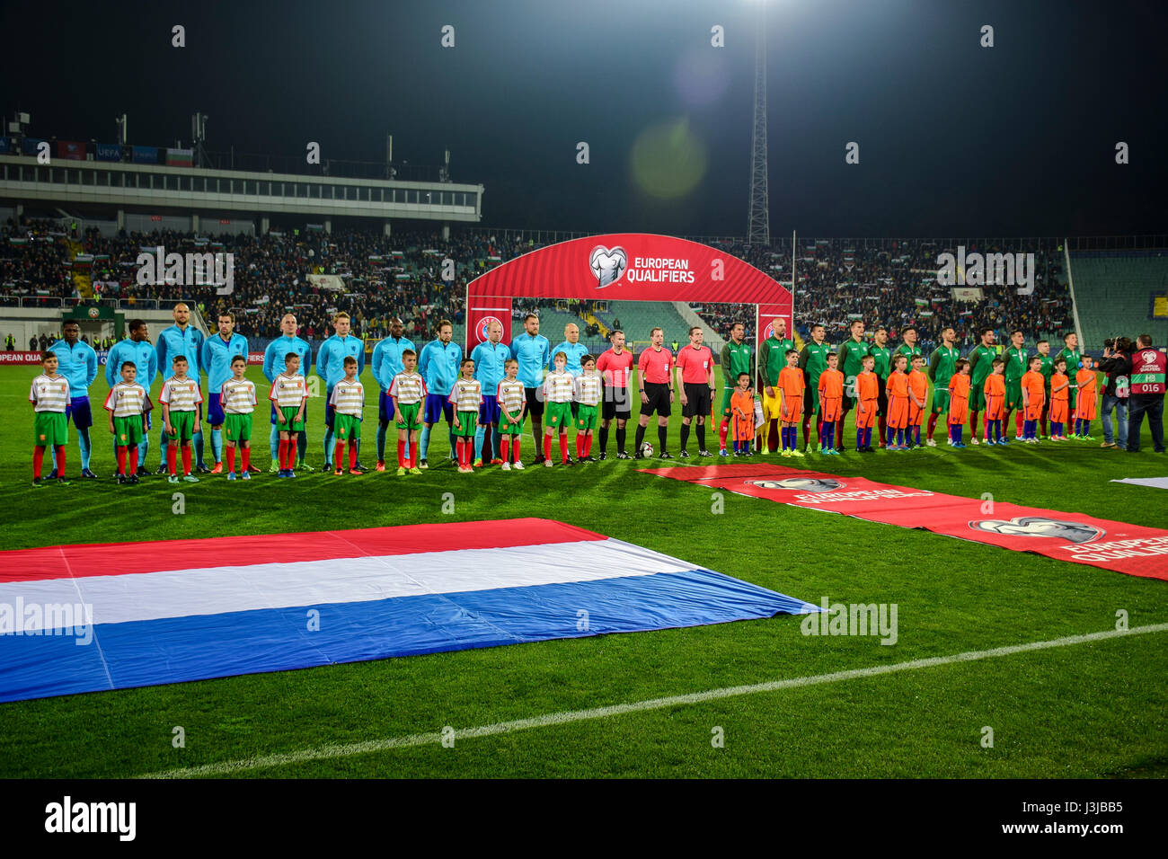 Coppa del Mondo FIFA Qualifier Bulgaria vs Nederland Sofia 25-03-2017 Foto Stock