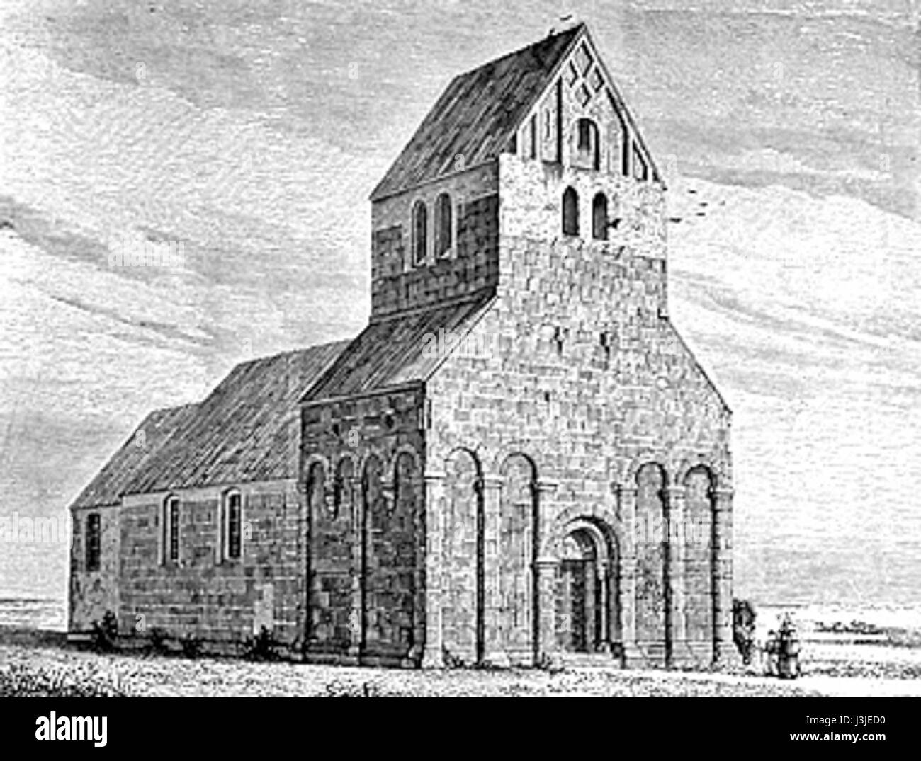 Hee Kirke Foto Stock