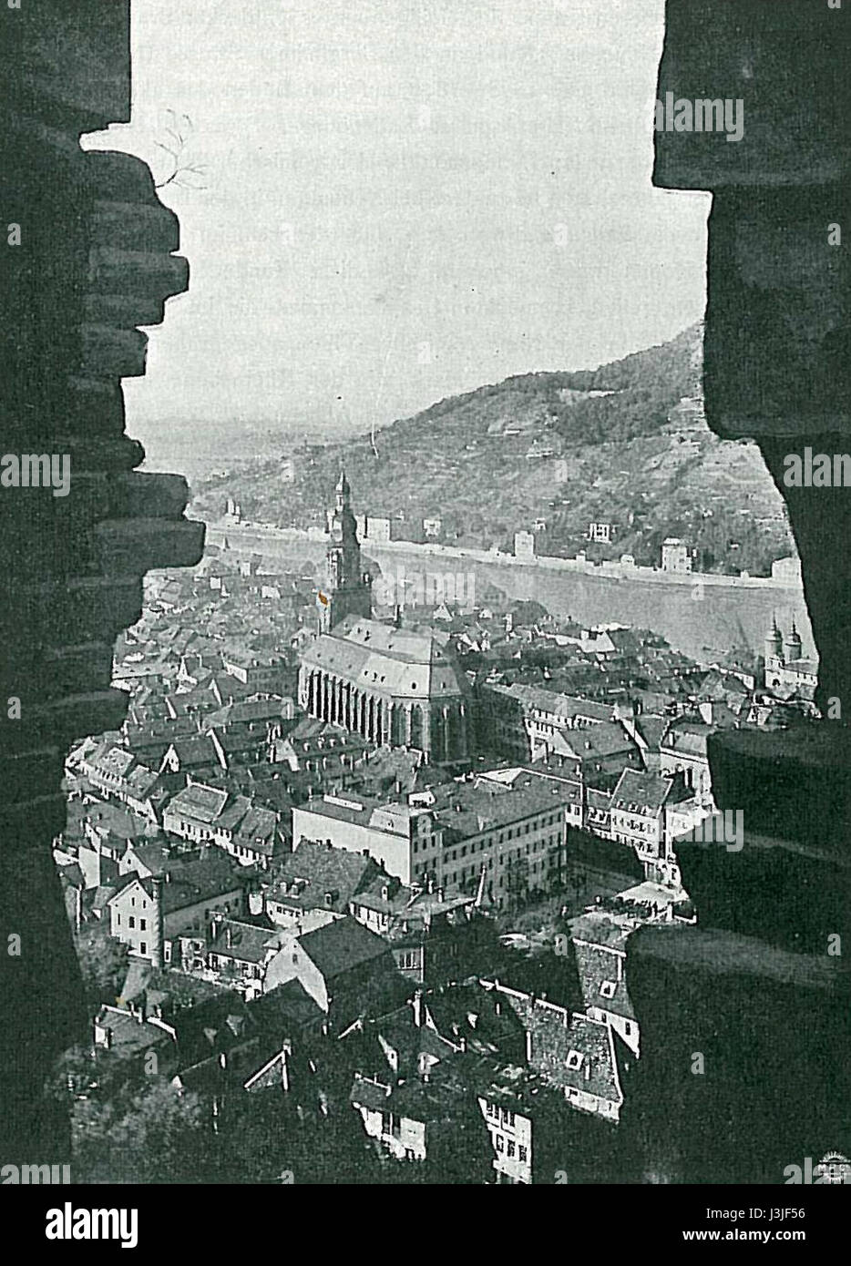Heiliggeistkirche (Karl Pfaff) 1896 Foto Stock
