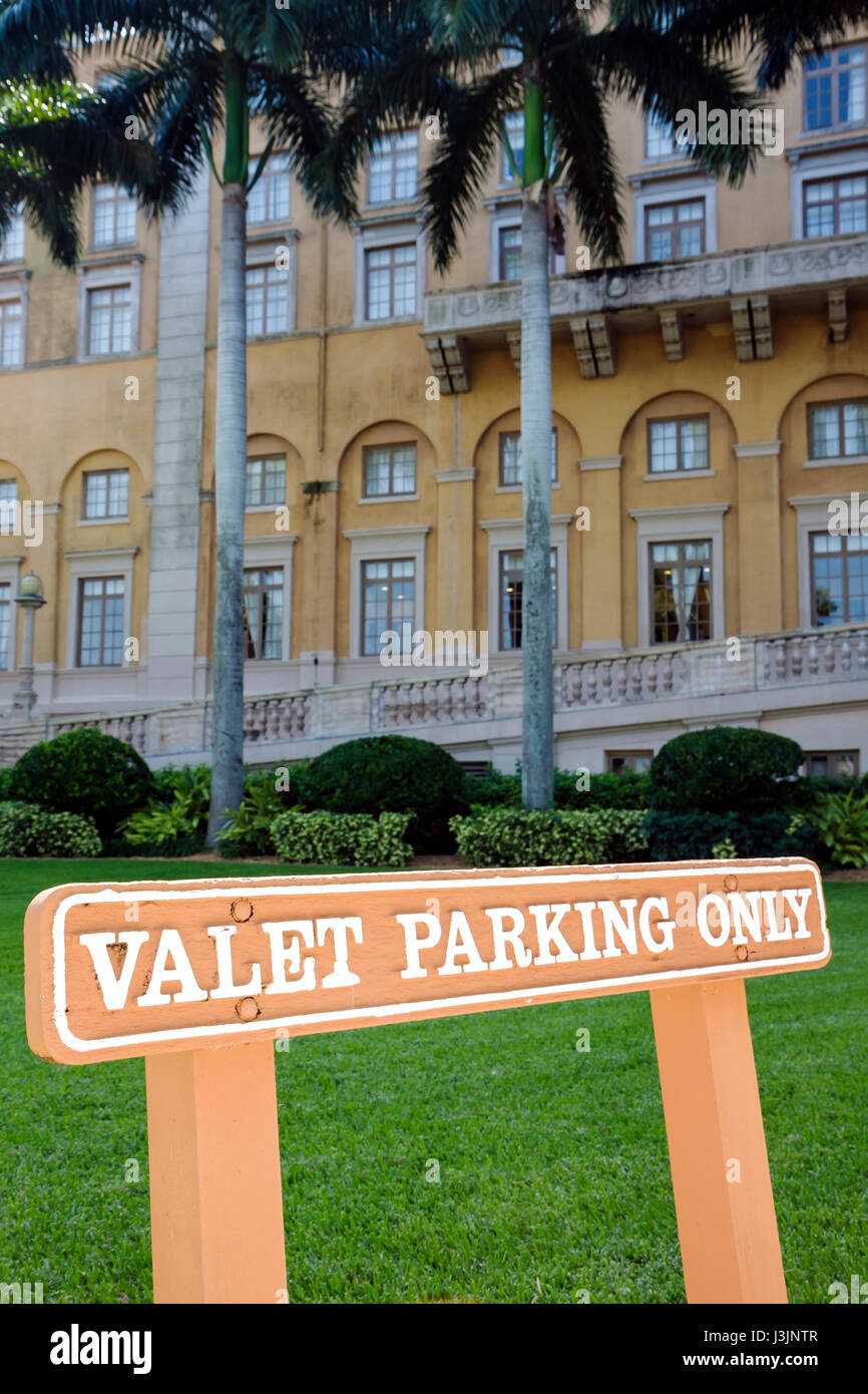 Miami Florida, Coral Gables, Biltmore, hotel, hall, architettura in stile mediterraneo 1926, Giralda Tower, Schultze, Weaver, punto di riferimento storico, esterno Foto Stock