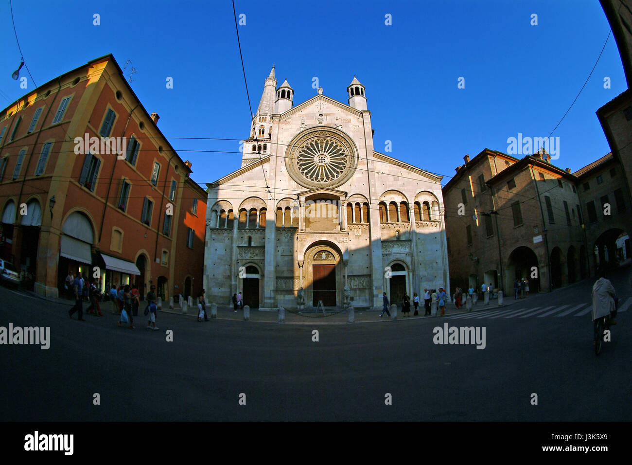 Il Duomo di Modena, a cupola, Italia Foto Stock