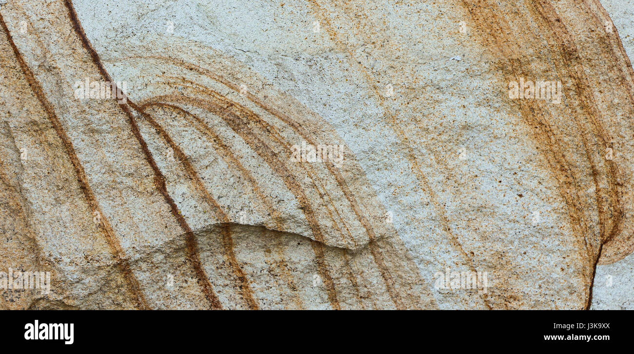 Roccia Naturale superficie texture con un colore caldo. Foto Stock