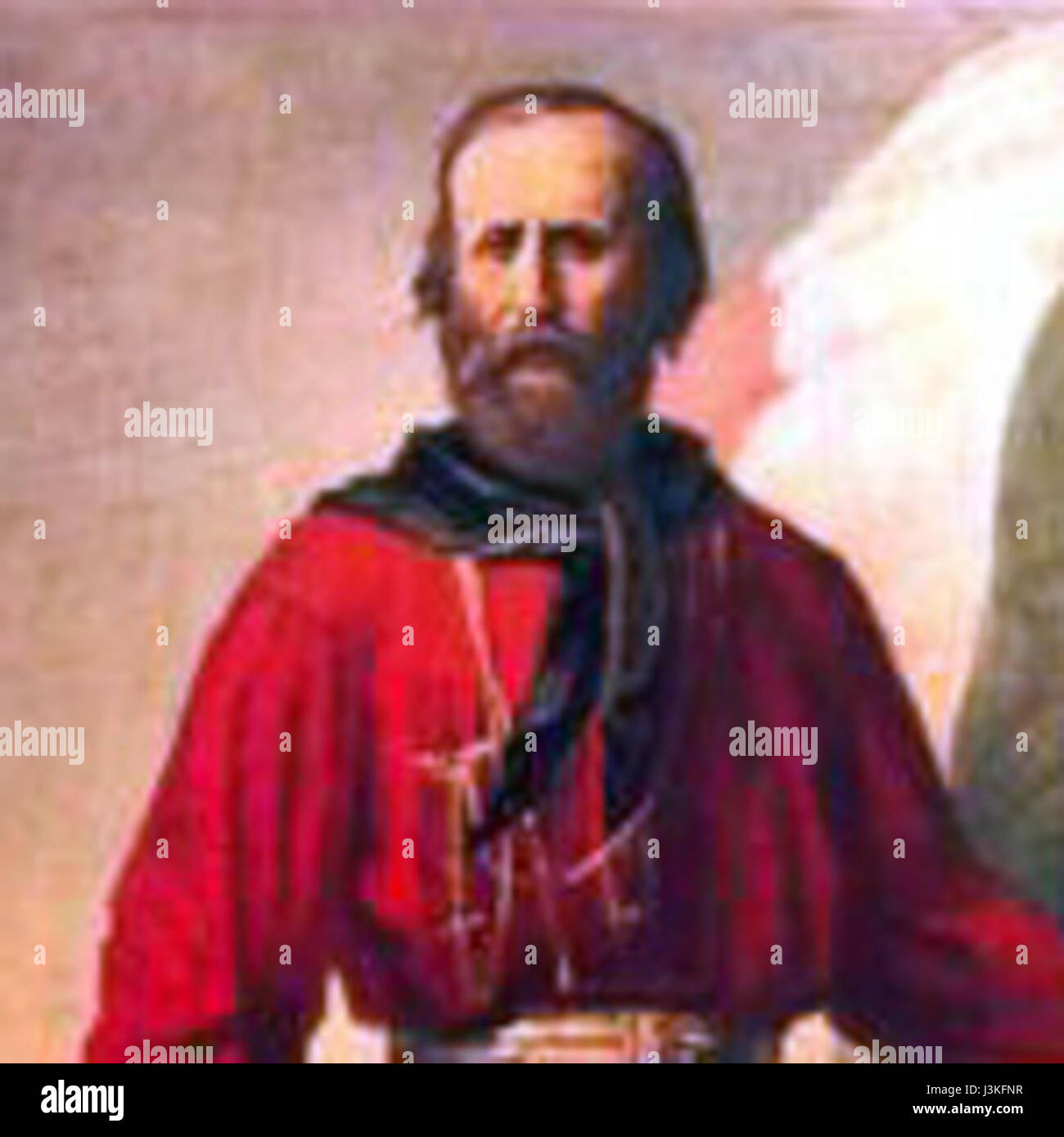 Giuseppe Garibaldi Square Foto Stock