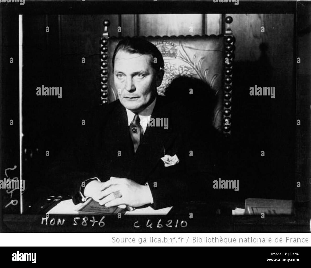 GoeringEnSuDespacho1932 Foto Stock