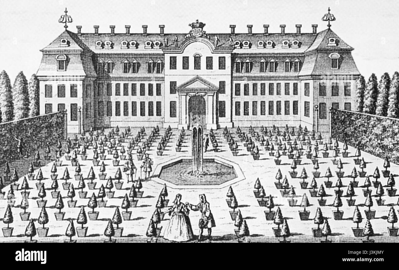 Herrenhausen Galerie 1751 Foto Stock