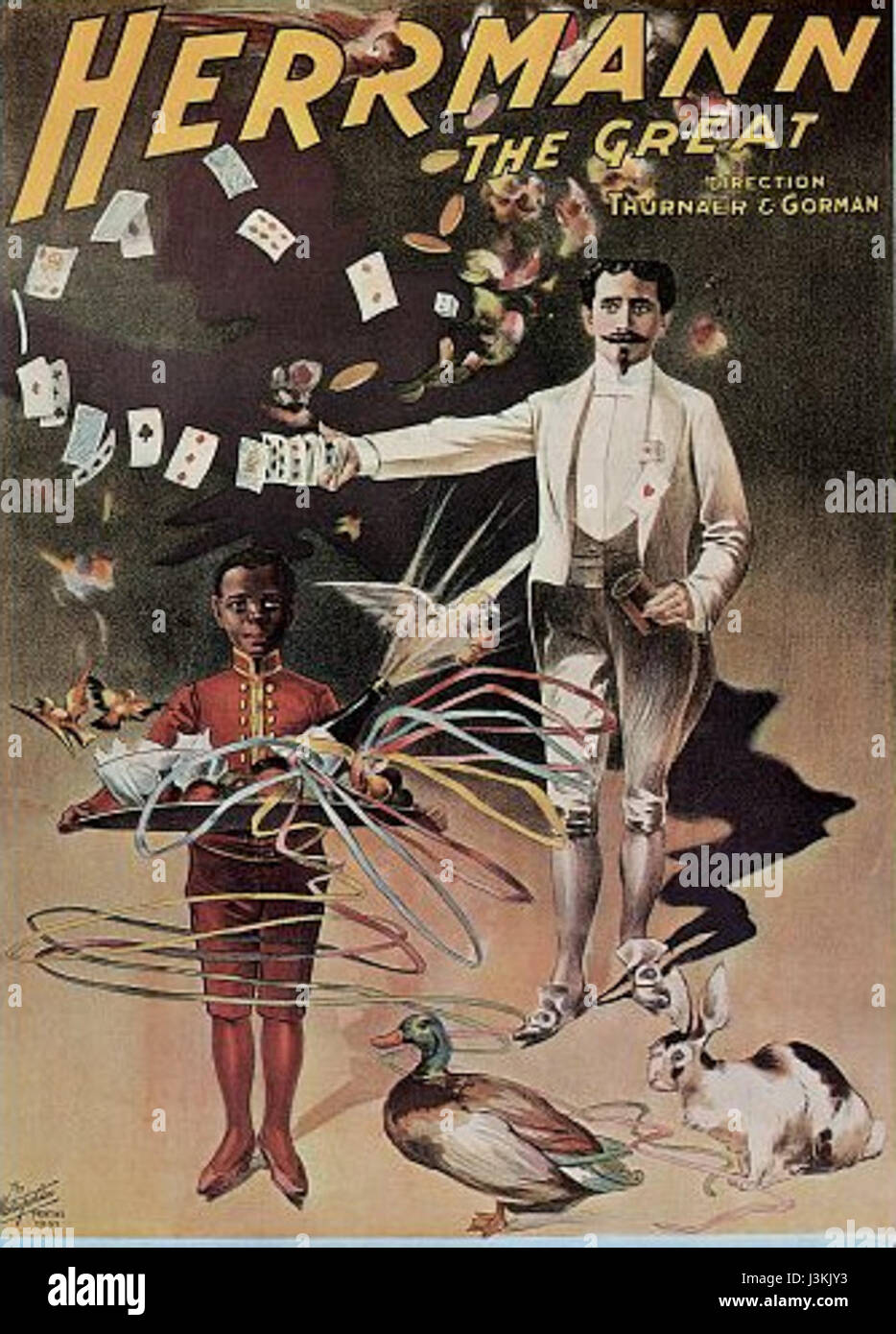 Herrmann il grande si riferisce a una figura storica, probabilmente un riferimento a Hermann il Cheruscan, un leader noto per la sua vittoria contro l'Impero Romano nella Battaglia della Foresta di Teutoburgo nel 9 d.C., significativo nella storia germanica. Foto Stock